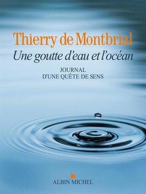 cover image of La Goutte d'eau et l'océan